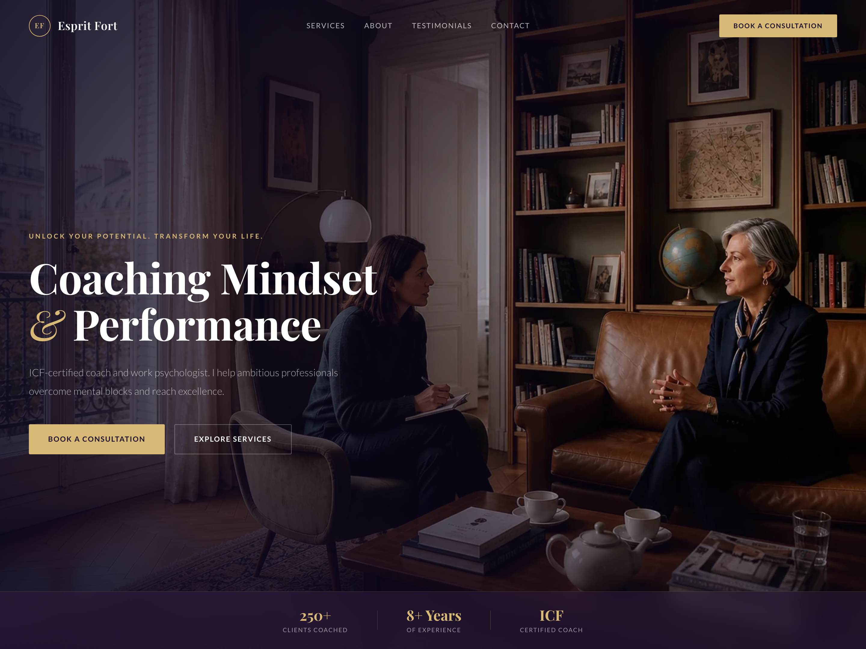 Hero of Esprit Fort — coaching for mindset and performance